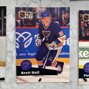 NHL Card Collection 1991 St Louis Blues Pro Set